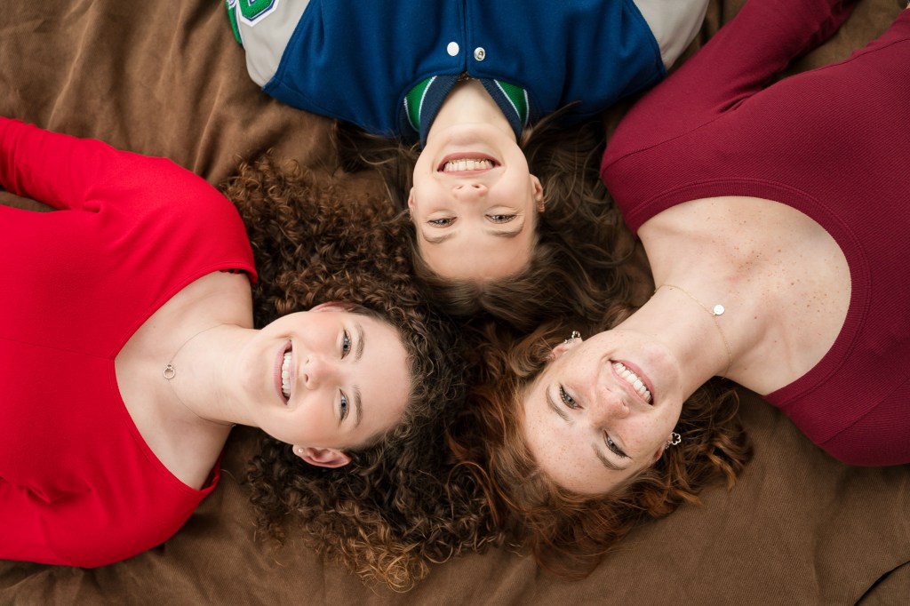 Case Studios Photography Senior Team Smiling girls