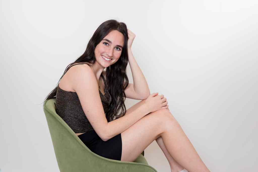 Senior photo session in Blue Springs Missouri featuring natural posing and authentic expression