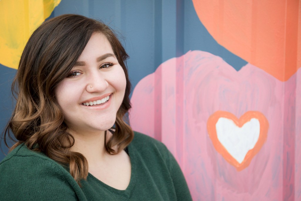 confident high school senior portrait Blue Springs