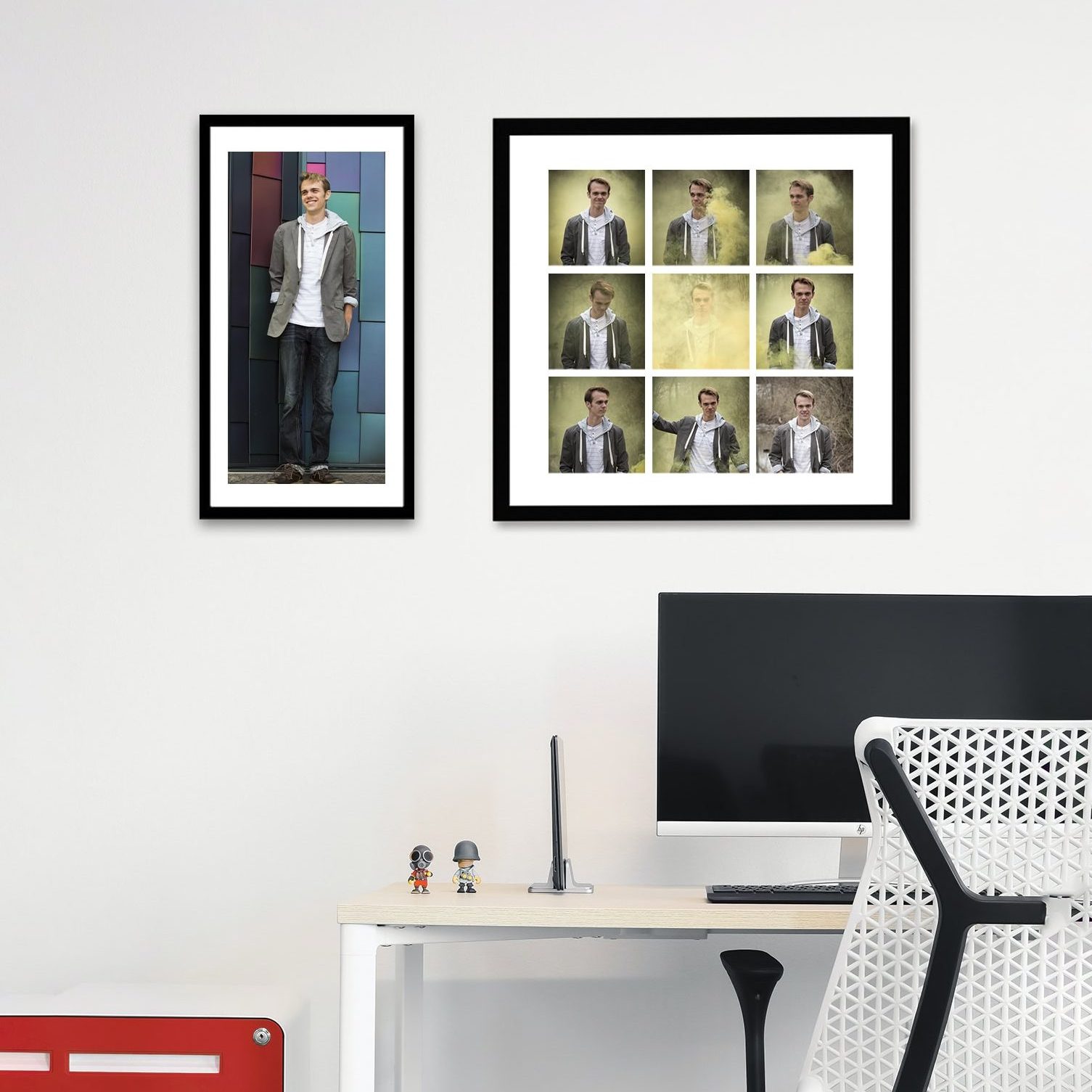 wall art collage case studios photography