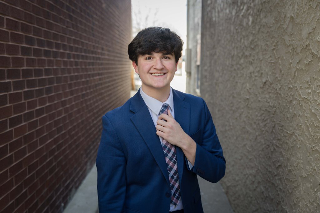 authentic senior portrait by Case Studios Photography
